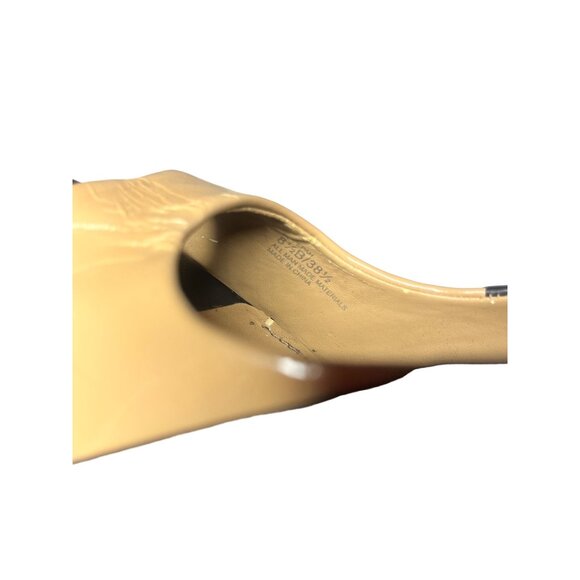 BCBGeneration Heels Size 8 1/2 Black/Beige Business Casual Classic Comfortable - Picture 9 of 16